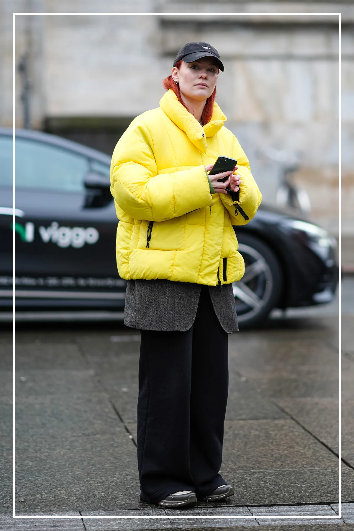 バラクラバを着用したスナップ