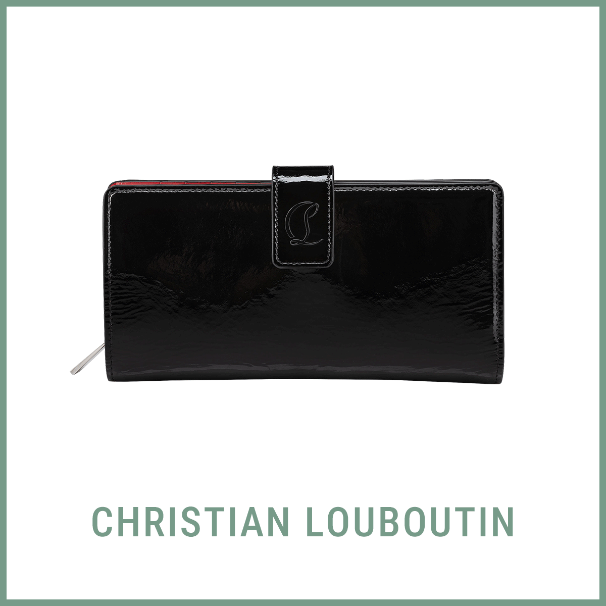 「Loubi54」ロングウォレット〈H10×W19×D3cm〉¥115,500／クリスチャン ルブタン ジャパン（クリスチャン ルブタン）　財布