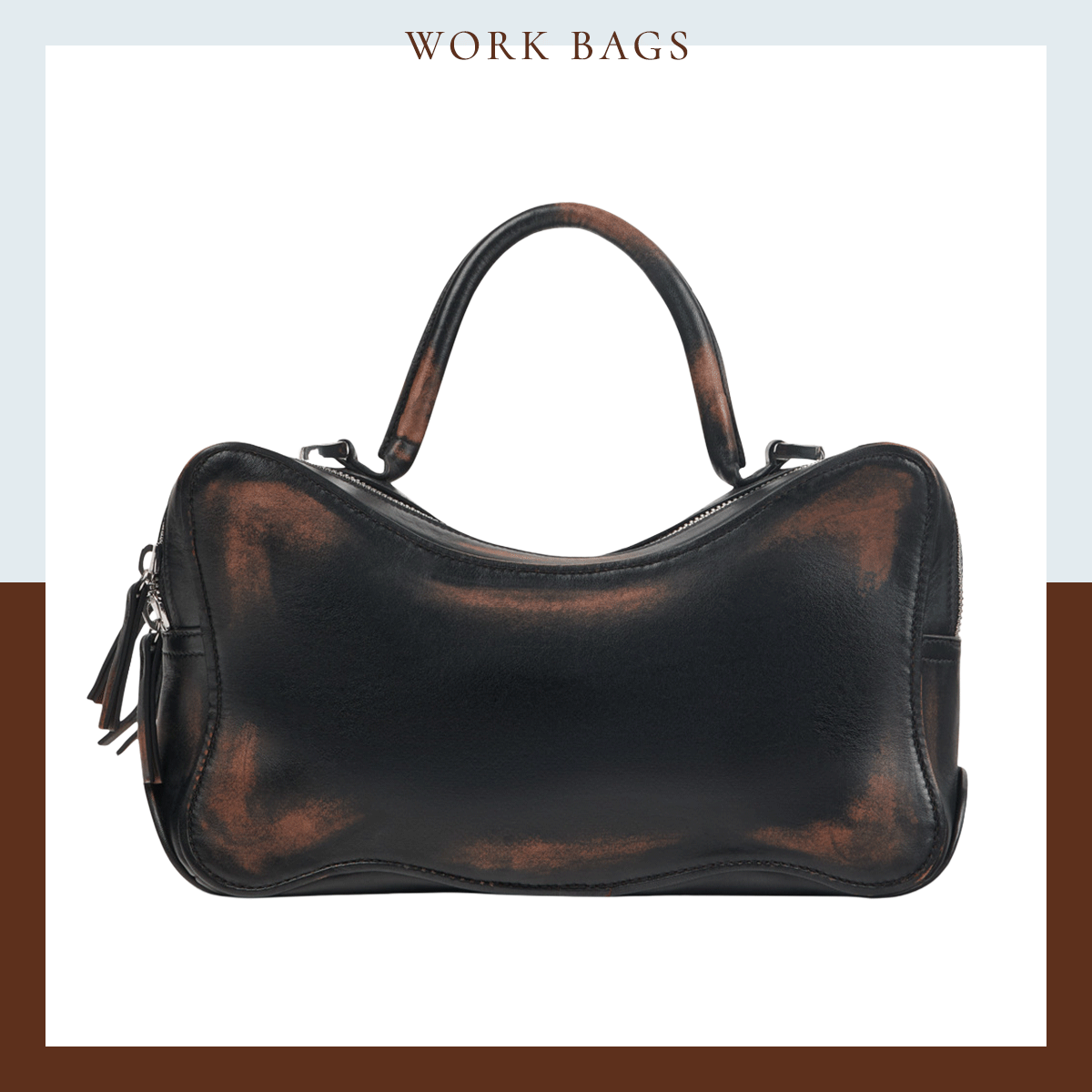 2026年最新レディースバッグ おすすめのワンハンドルバッグ カンペールラボ〈H18×W30×D12cm〉¥121,000