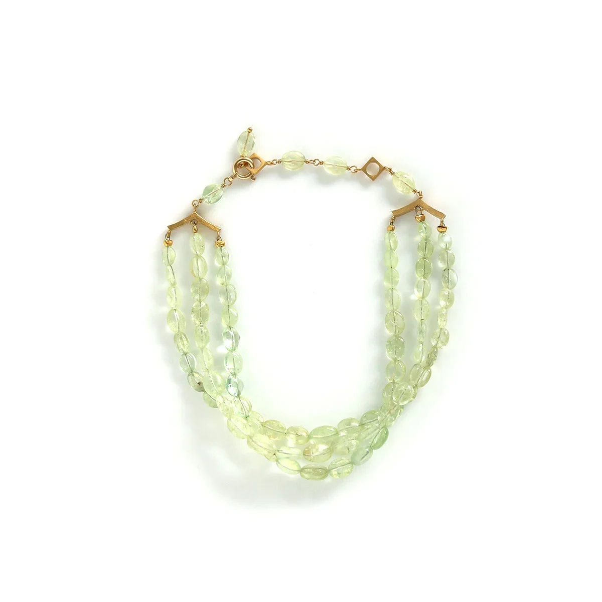 クリソベリル・キャッツ・アイを使ったHASUNAのブレスレット