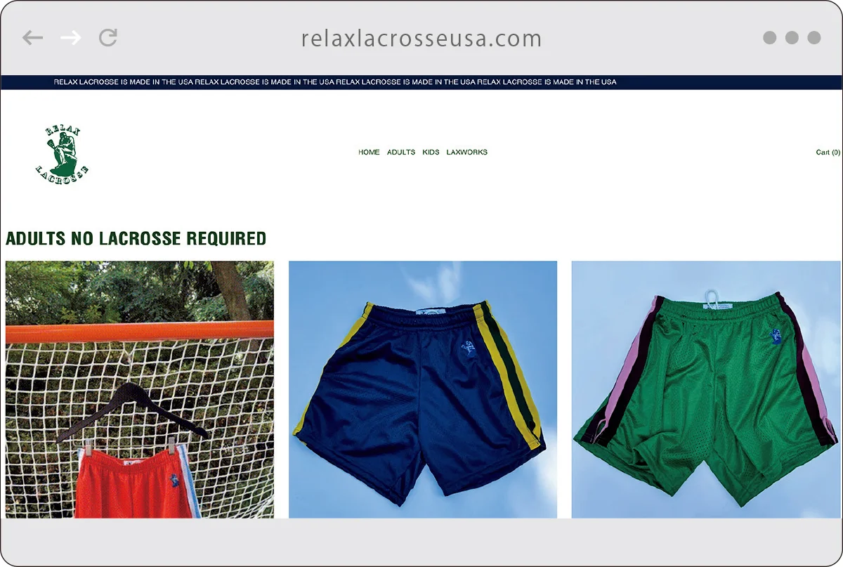 Relax Lacrosse Brand(New York)