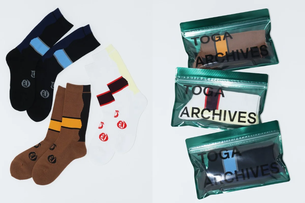 トーガ×タビオの第六弾ソックス