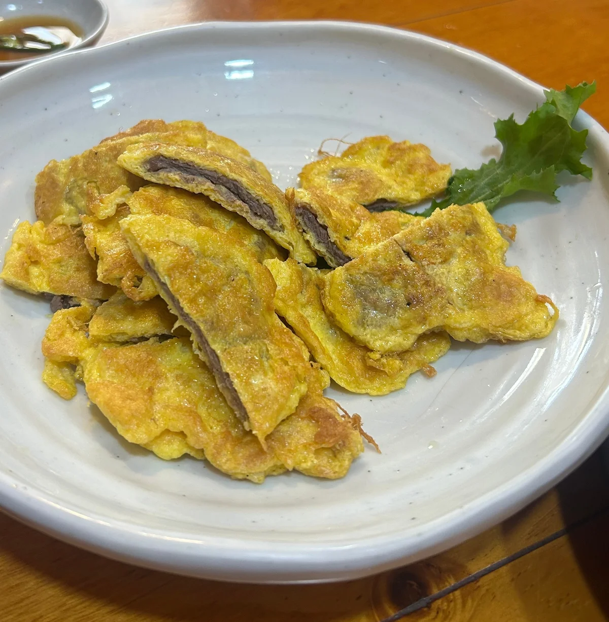 体府洞スジェビワポリパッの牛肉チヂミ