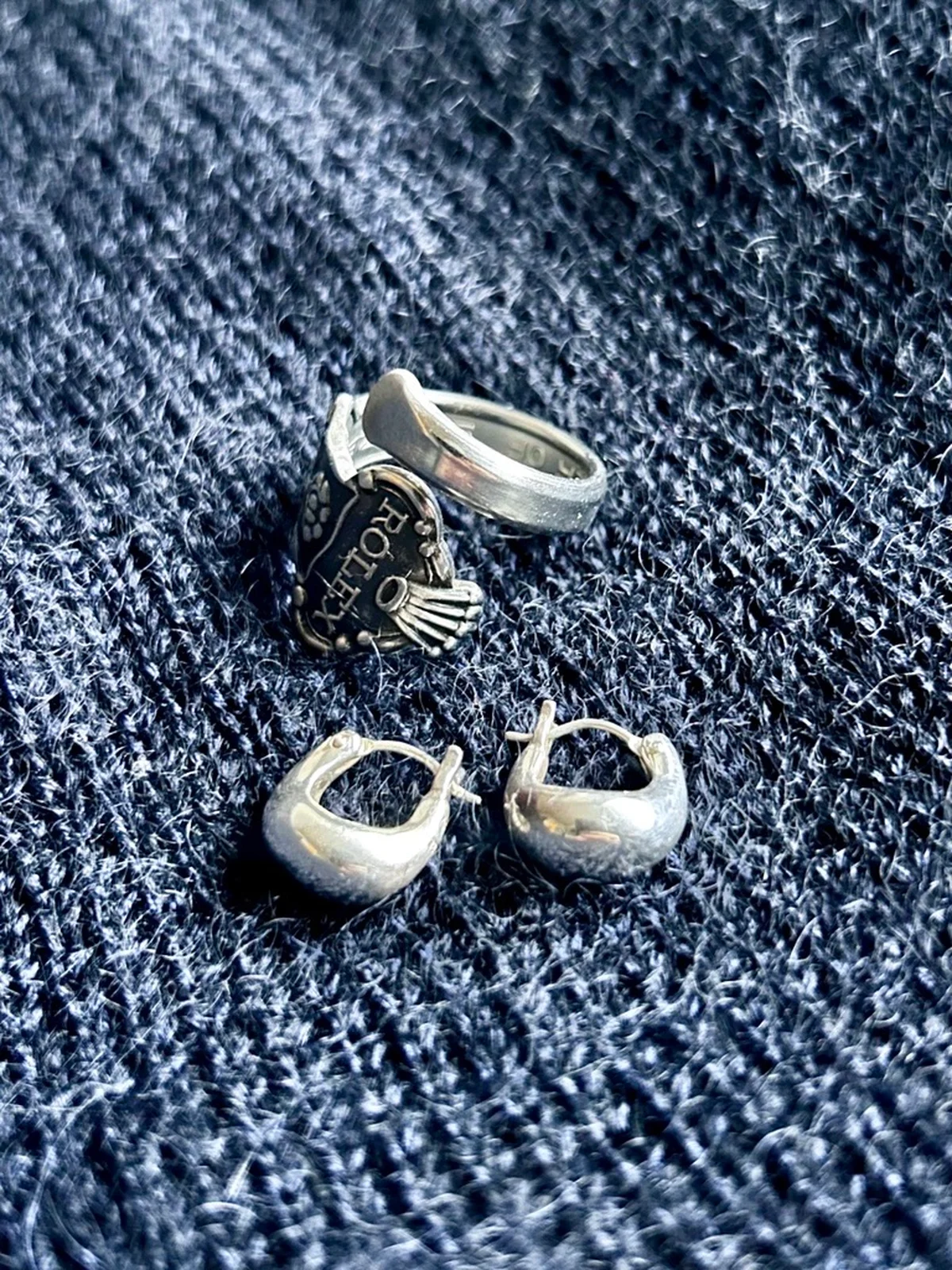 【SPURSHOP別注】シルバーピアス ASAMIFUJIKAWA
