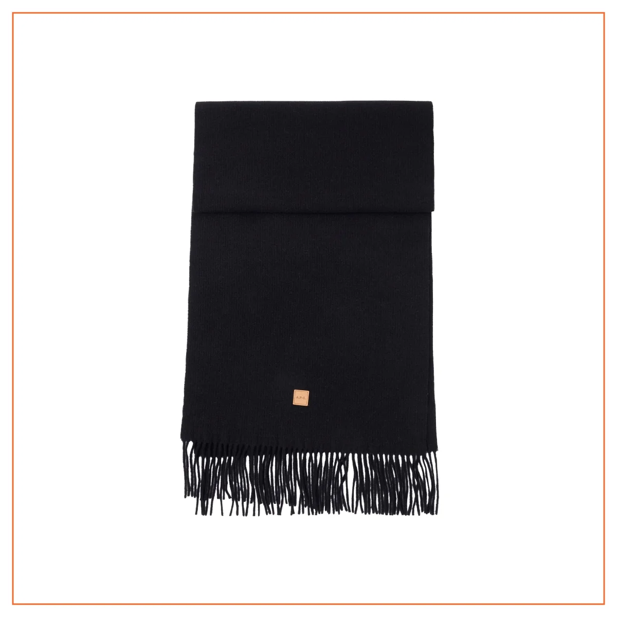 2025年冬の防寒対策　あったか小物　アー・ペー・セー　マフラー￥38,500