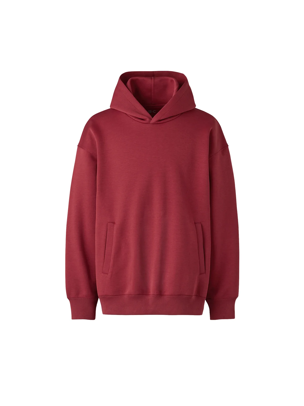 ユニクロ：シーのスウェットオーバーサイズプルパーカ