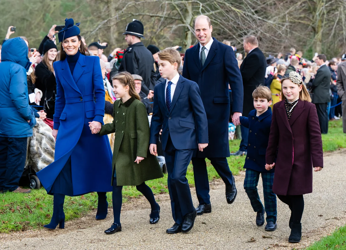 キャサリン皇太子妃、ウィリアム皇太子、ジョージ王子、シャーロット王女、ルイ王子