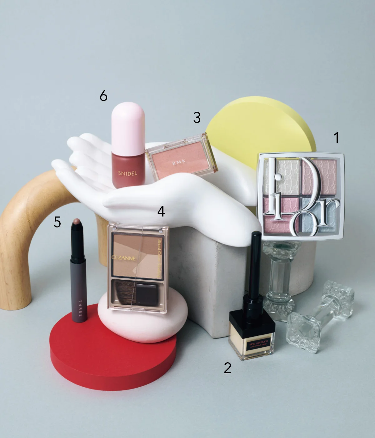 パルファン・クリスチャン・ディオール　シュウ ウエムラ　RMK　セザンヌ　SNIDEL BEAUTY　THREE