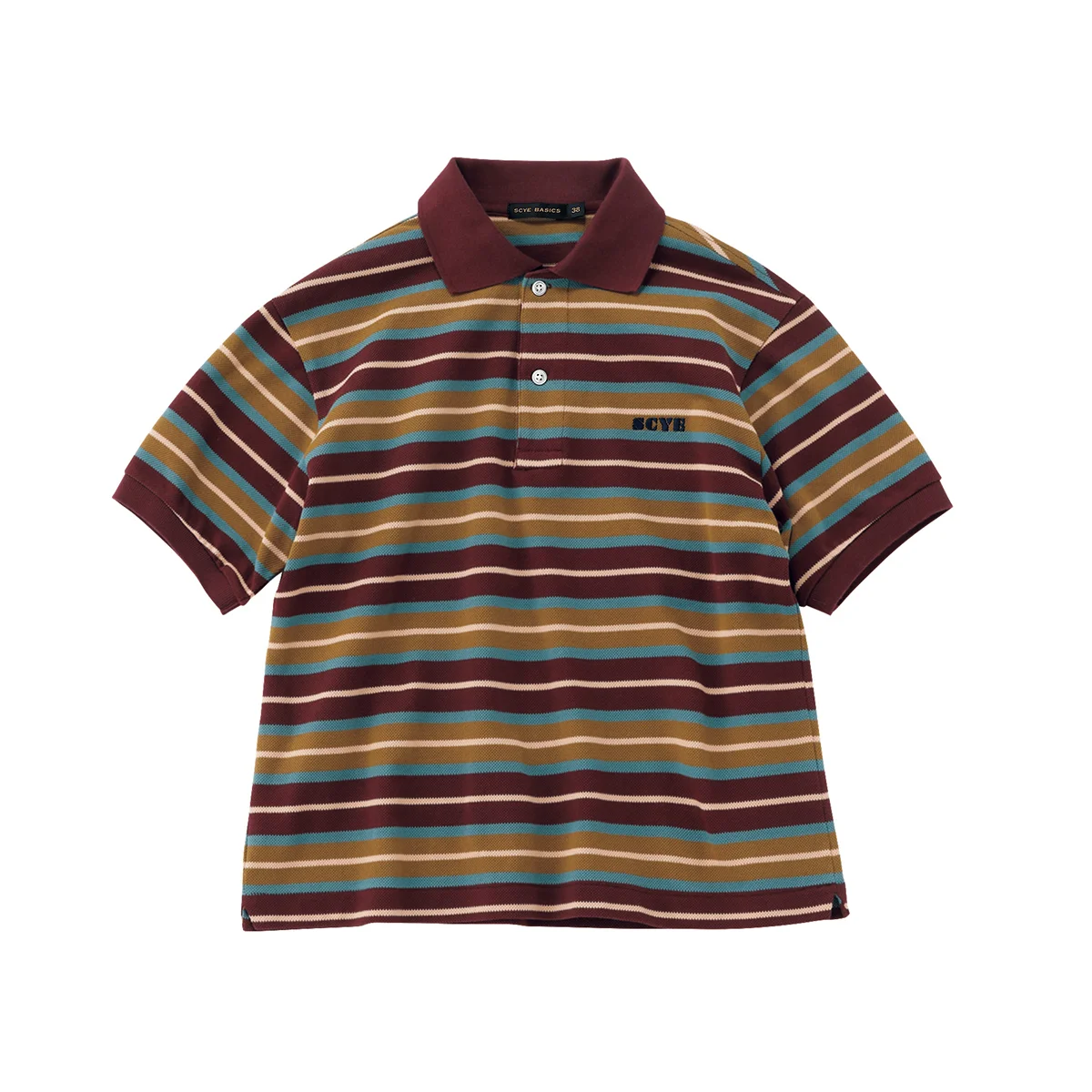 ポロシャツ￥20,900／マスターピースショールーム（サイベーシックス）