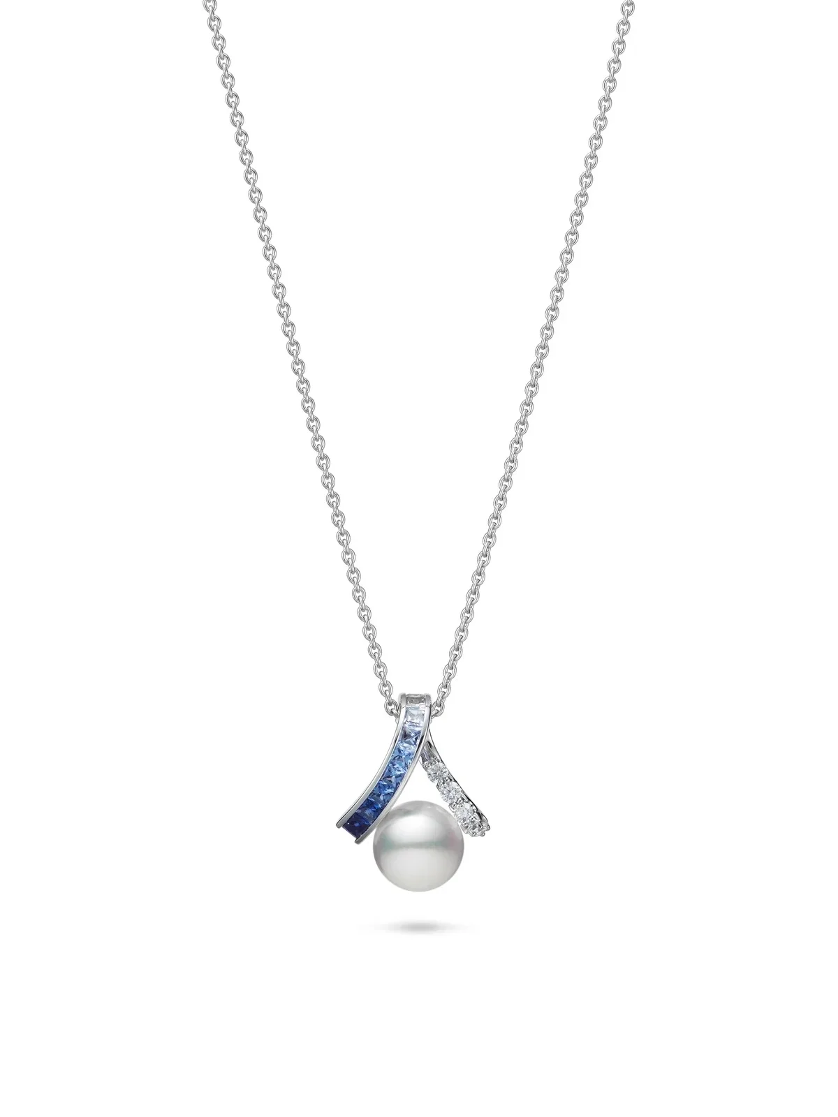 MIKIMOTO　ミキモト　サファイア　Mikimoto Ocean　ネックレス　ペンダント