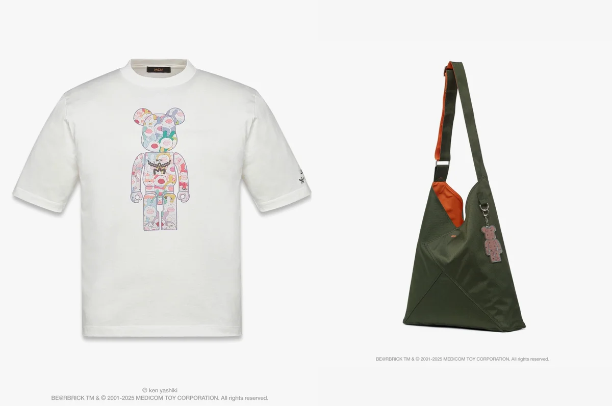 MCM　BE@RBRICK　カプセルコレクション　Tシャツ　バッグ