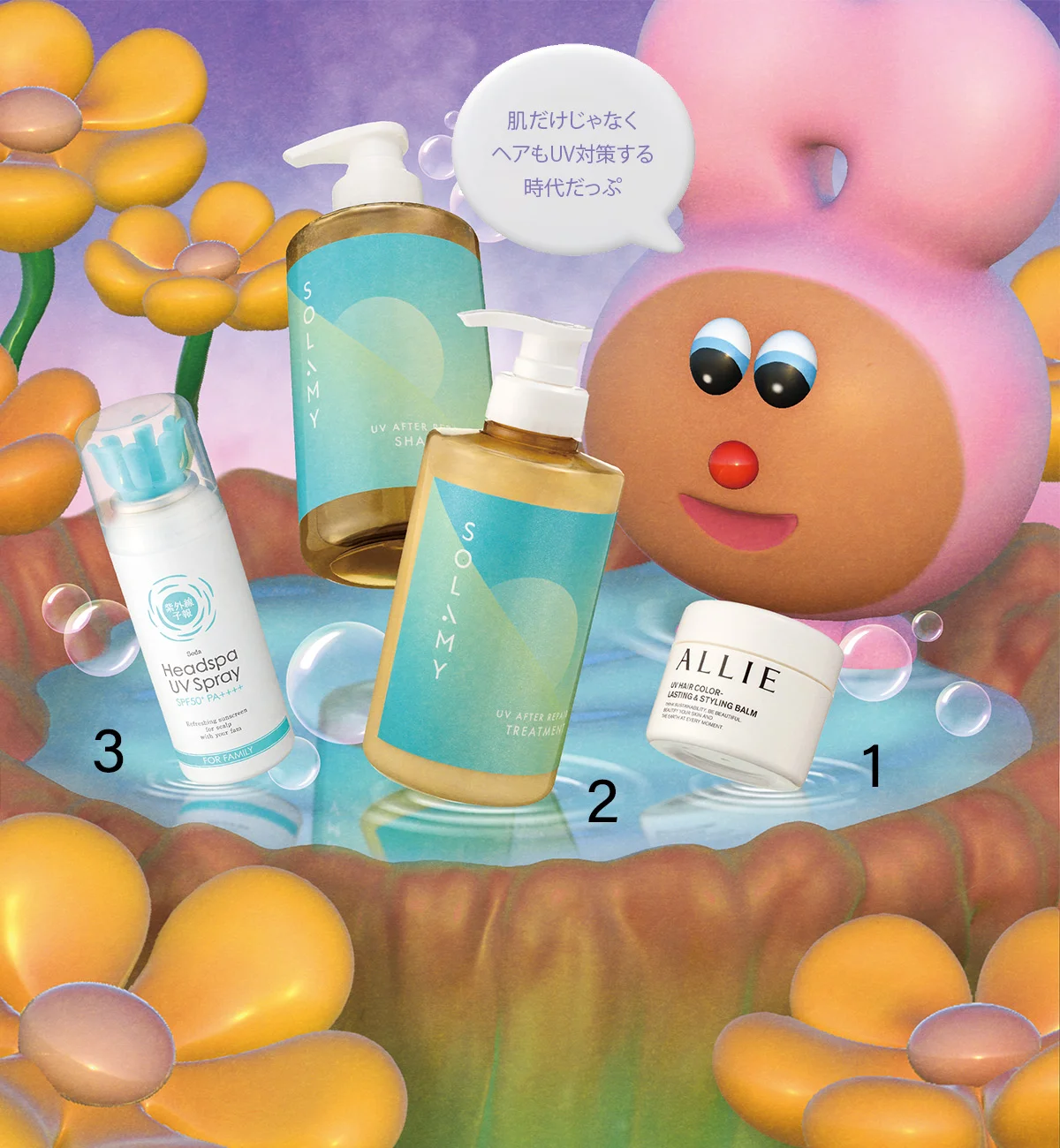 2026年の日焼け止め。アリィー、ソラミー、紫外線予報