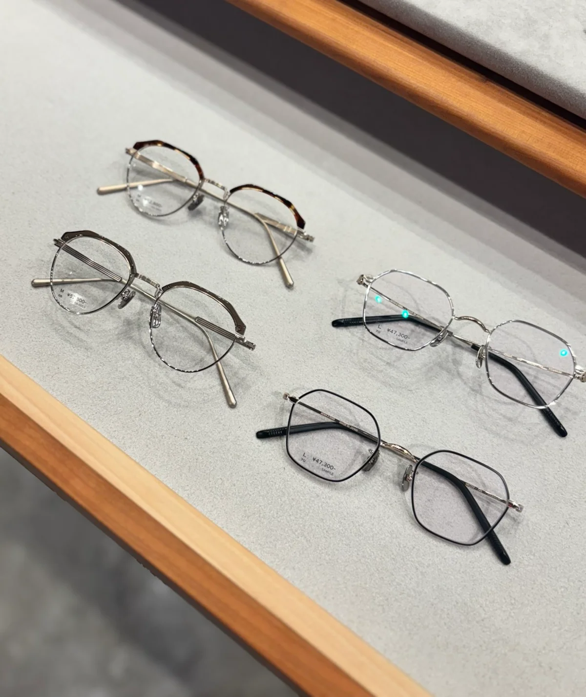 SEESAW SPECTACLES　シーソースペクタクルズ　眼鏡店　メガネ　アイウェア　ルネッタバダ　サイズ別