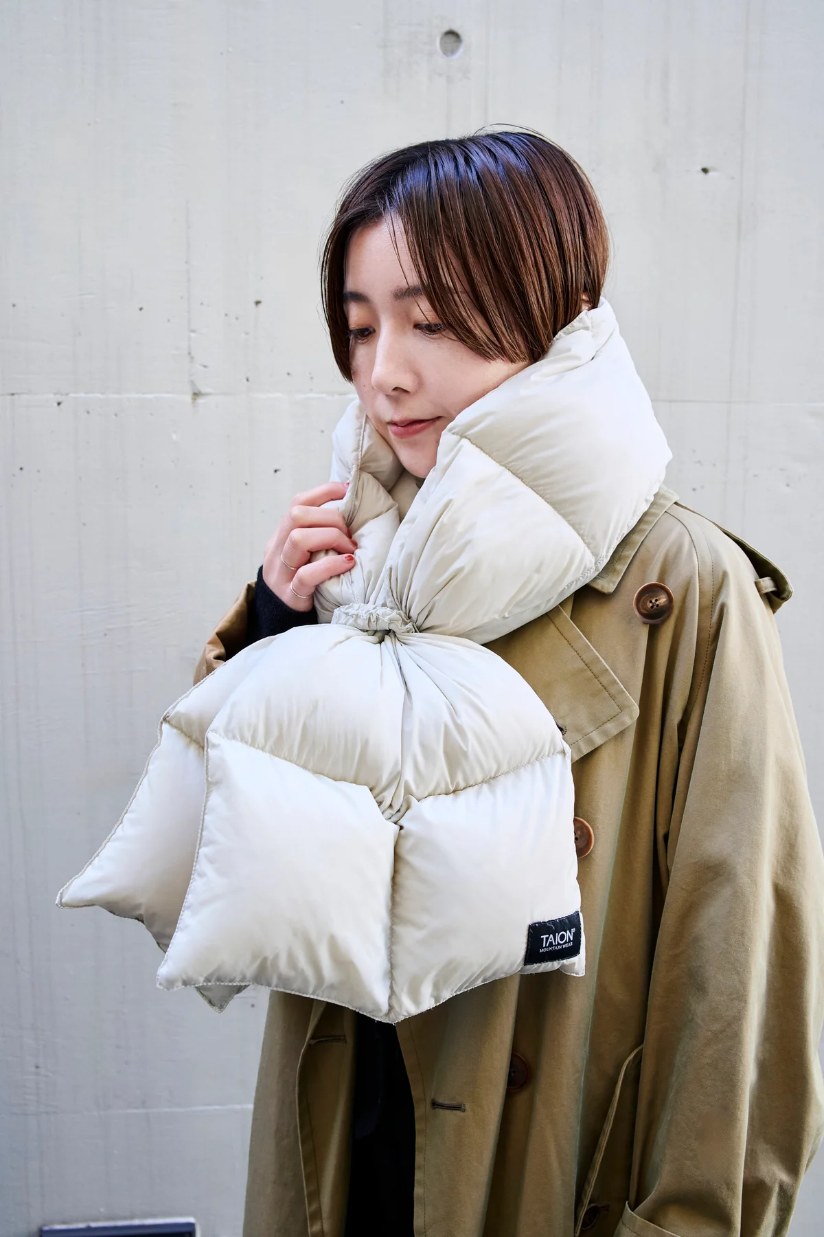 タイオンのマウンテン ボリューム ダウンマフラー