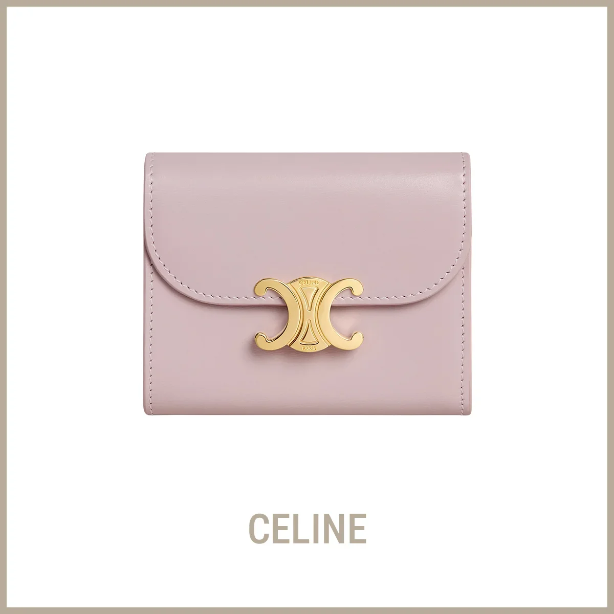 セリーヌ「スモール フラップウォレット トリオンフ」の画像