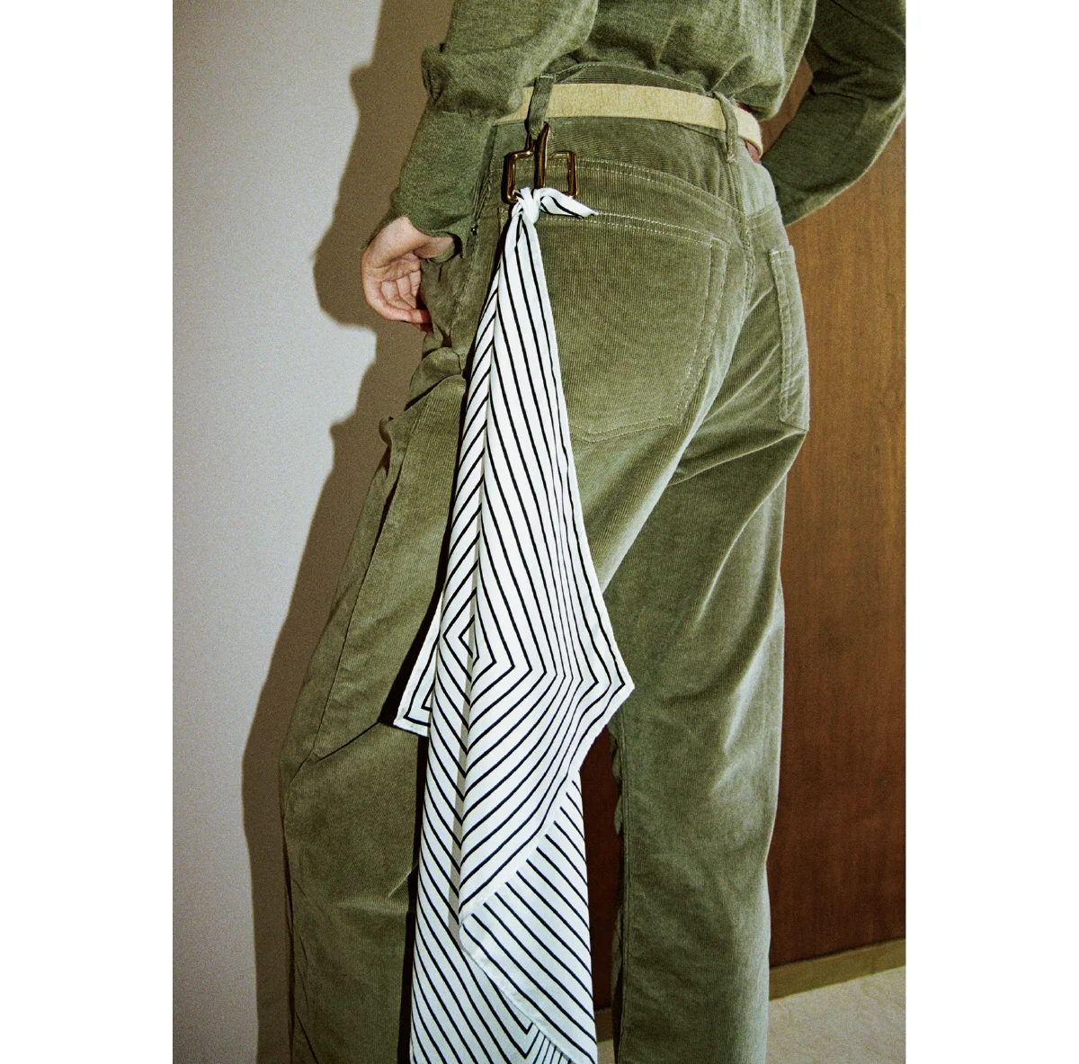 グラフペーパーのスカーフ