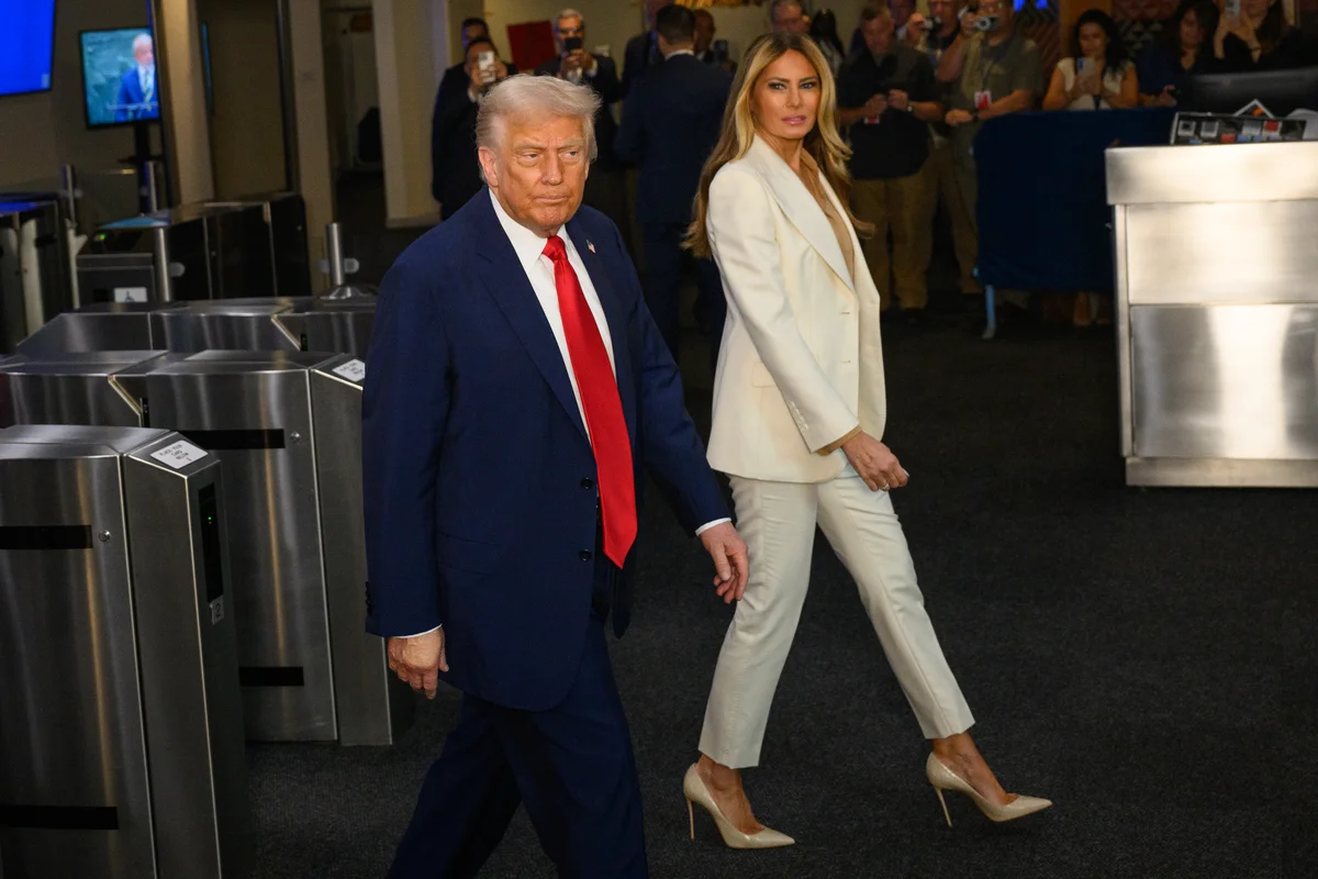 メラニア夫人、トランプ大統領