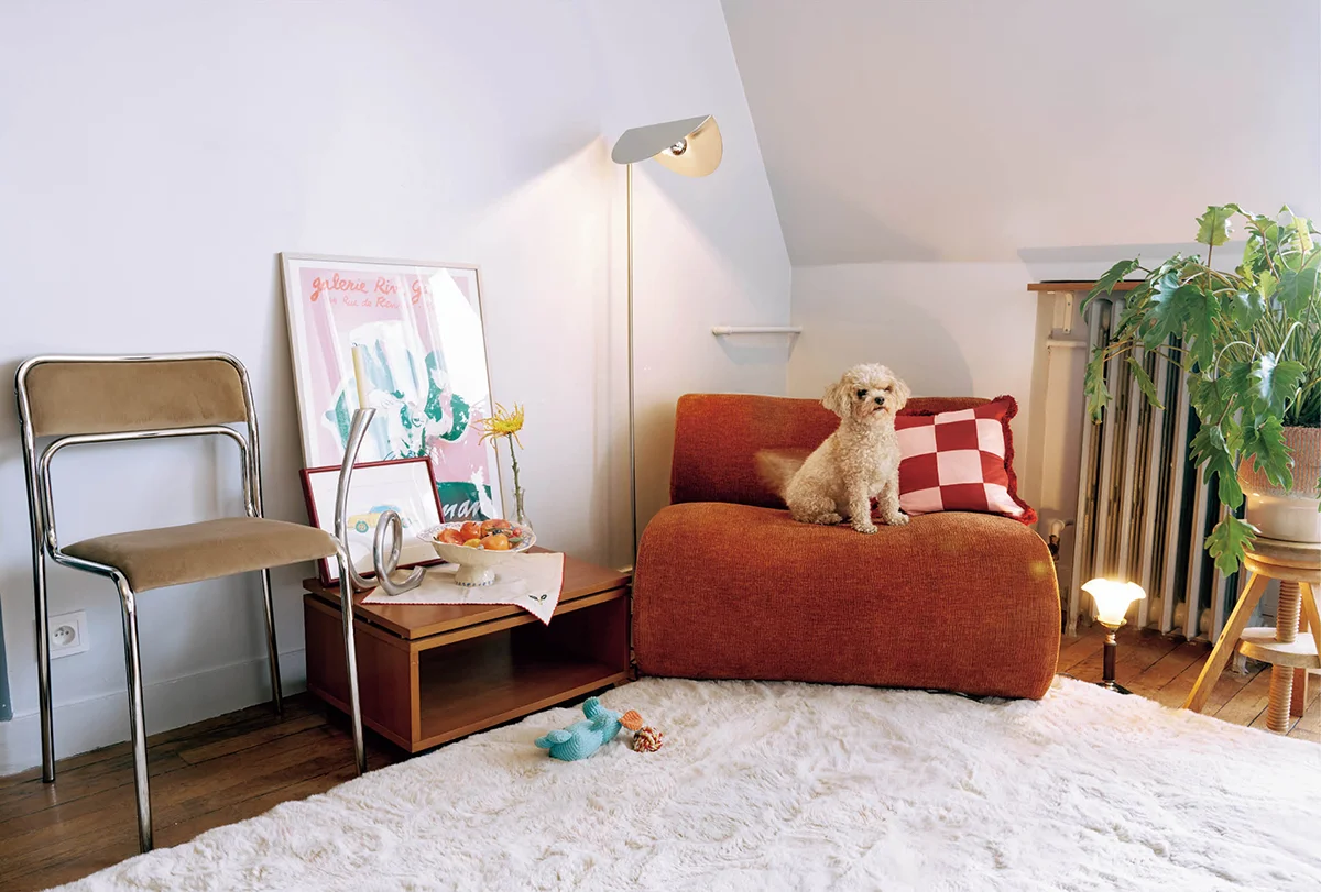 パリ在住デザイナー、森 春菜さんの自宅にあるチェア