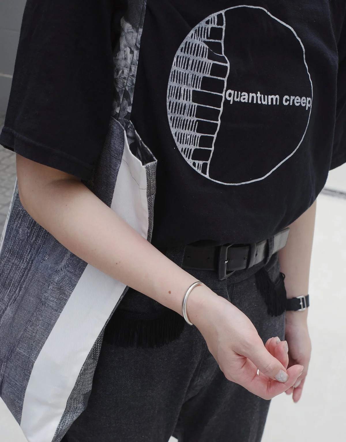 セルフスナップ　Tシャツ　古着　