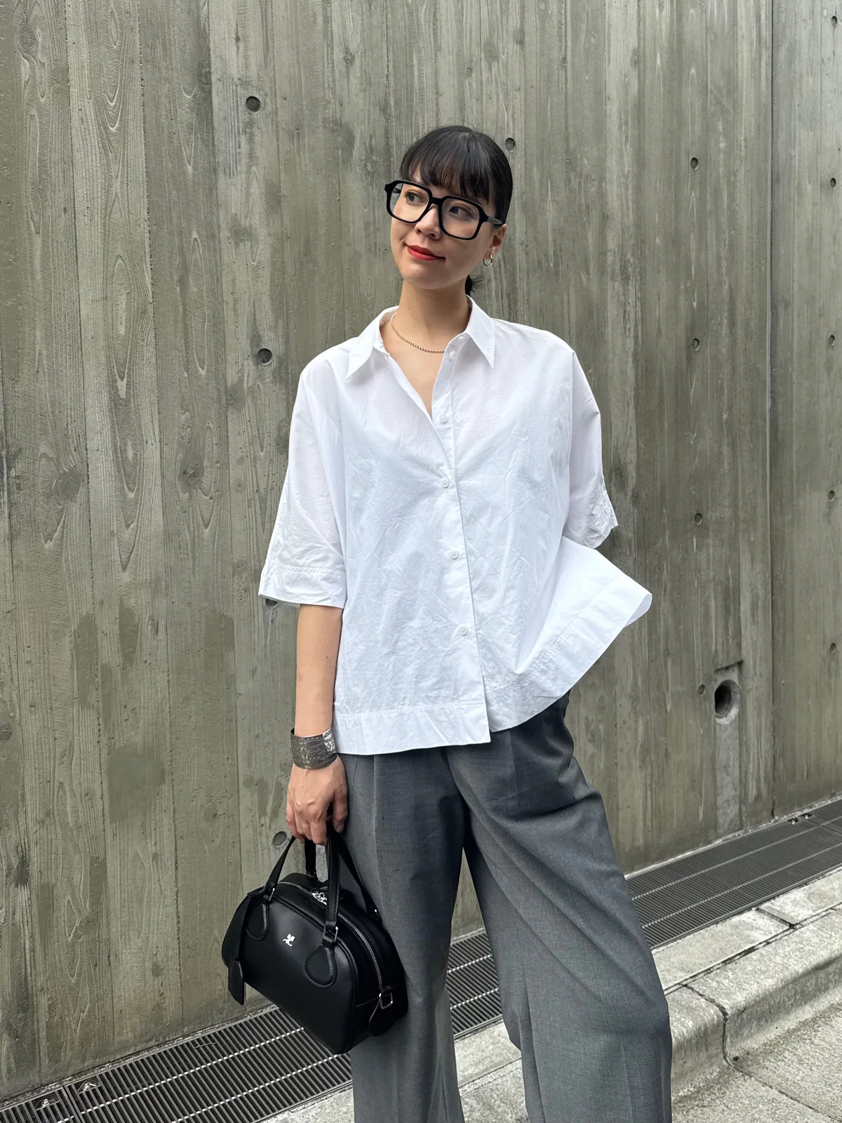 セルフスナップ　通勤服　ビオトープ　BIOTOP