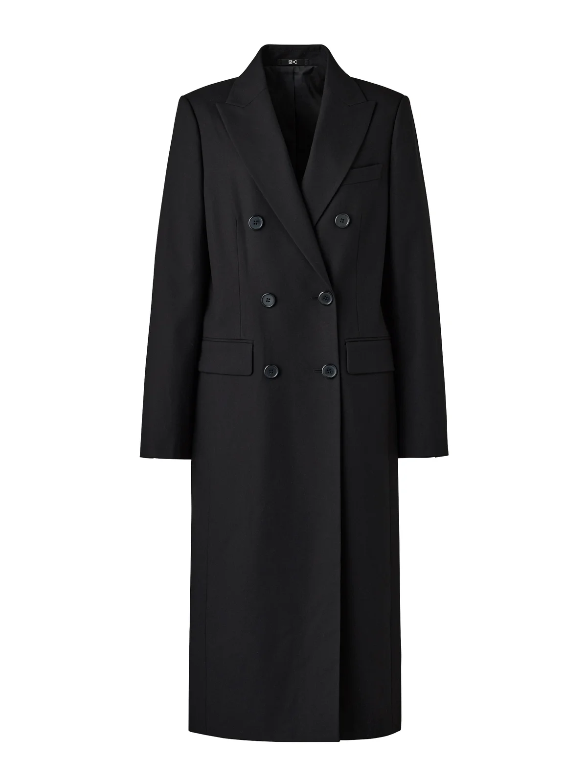 ダブルロングコート￥12,900