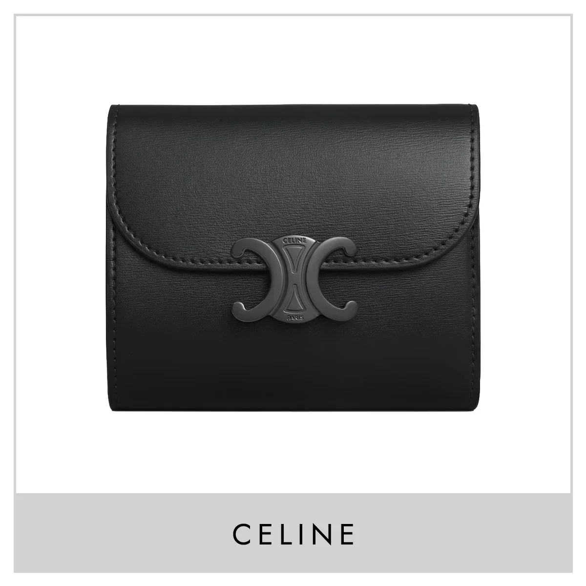 セリーヌ「スモール フラップウォレット トリオンフ」