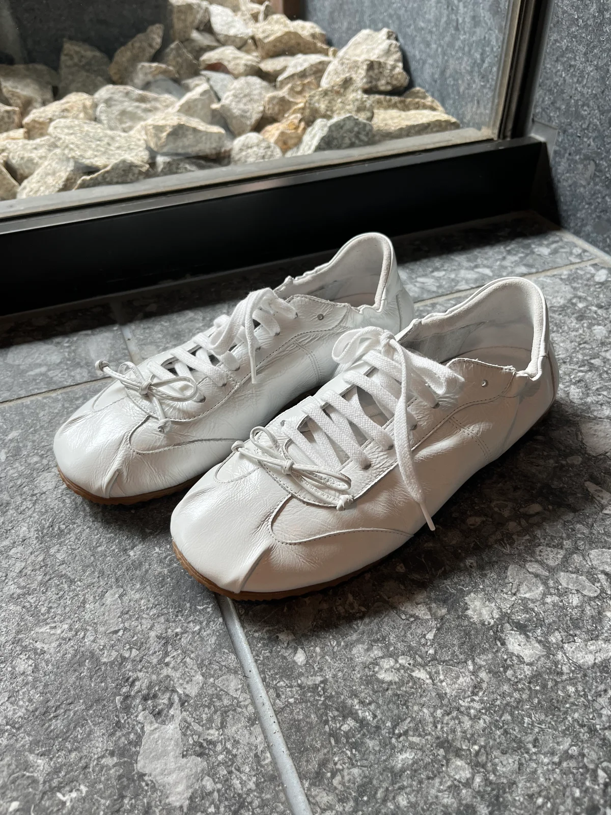 LEATHER SNEAKER BALLERINA
