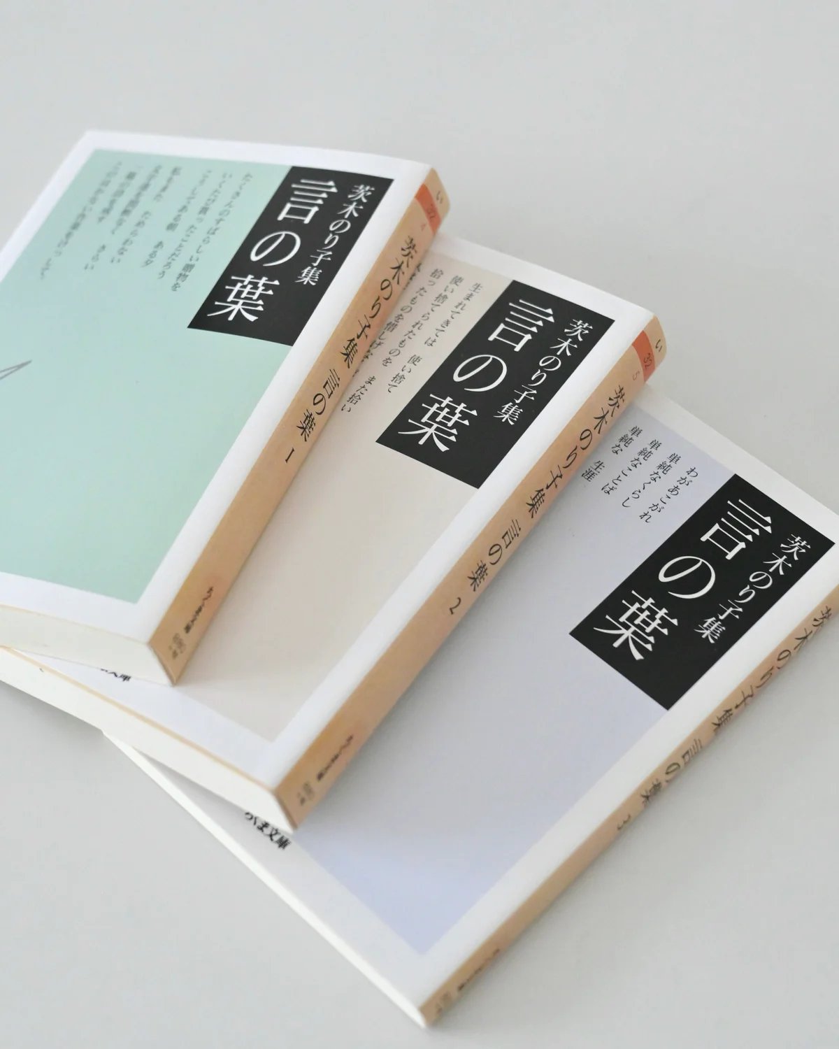 『茨木のり子集 言の葉』全３巻