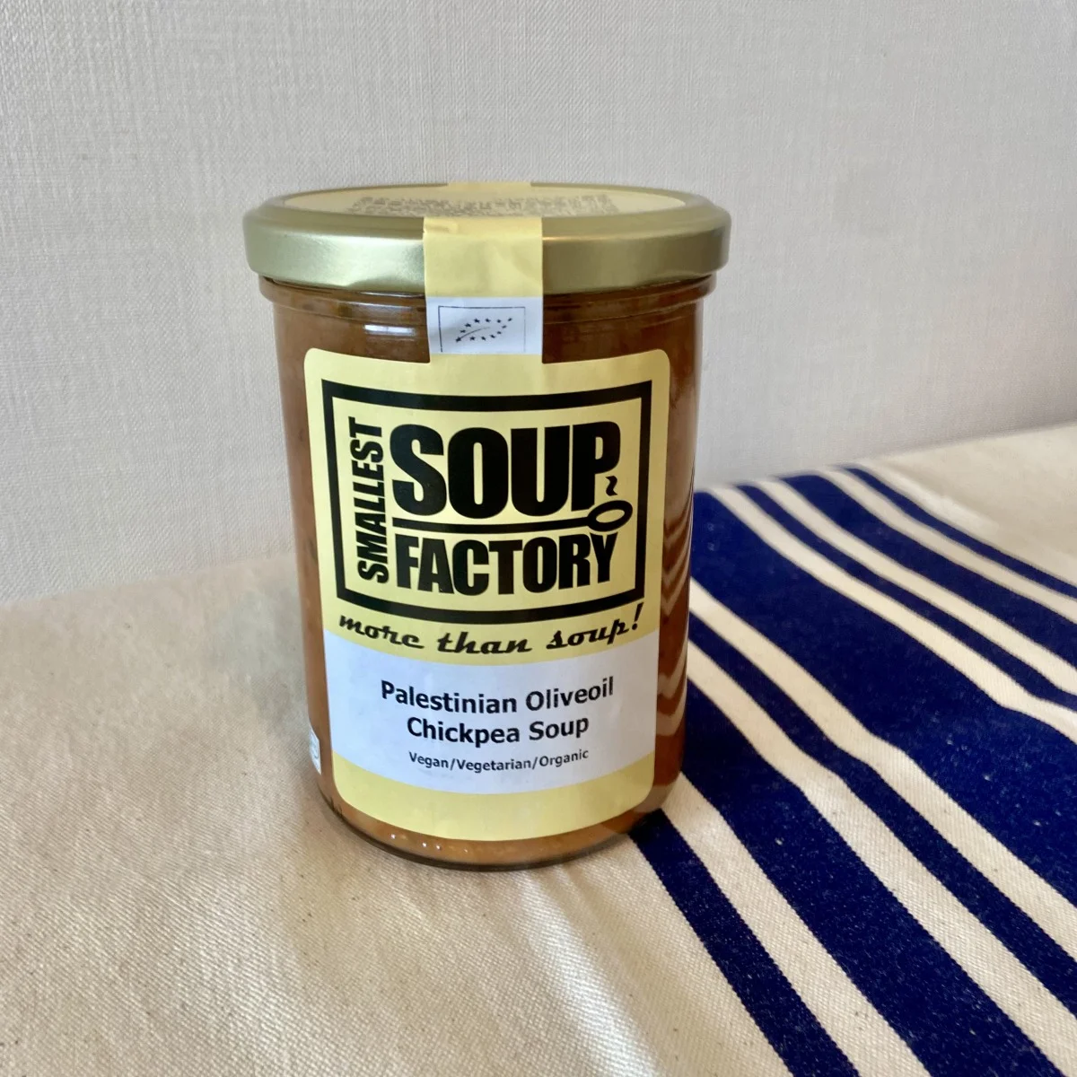 Smallest Soup Factory　ベジタブルスープ　Palestinian Oliveoil Chickpea Soup 