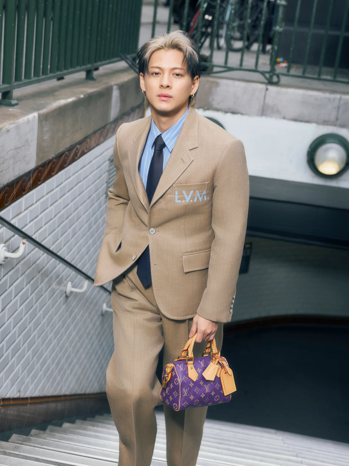 ルイ・ヴィトン2026年秋冬メンズコレクションに参加した　Number_i 　平野紫耀