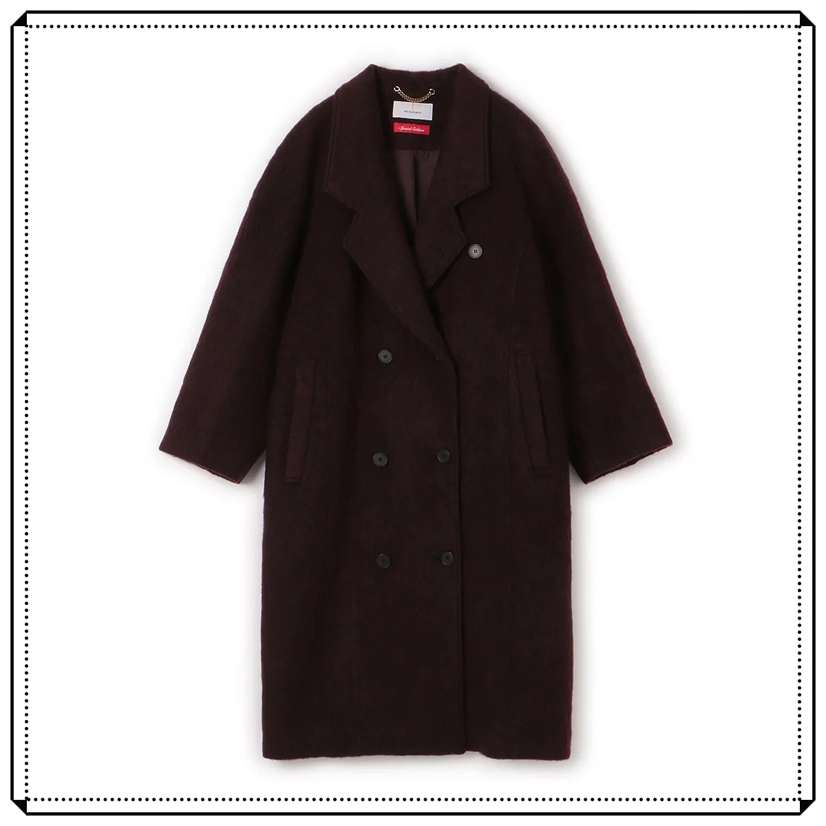 ピアスSPURSHOP別注￥38,500／ミラベラ（アサミ フジカワ）