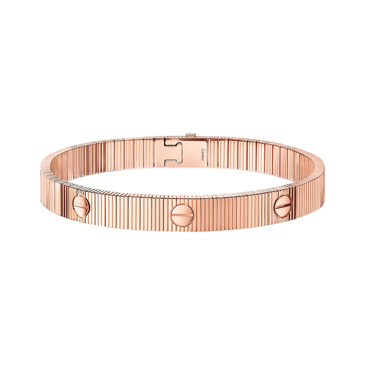 「LOVE アンリミテッド」ブレスレット〈PG〉¥456,500 Antoine Pividori © Cartier
