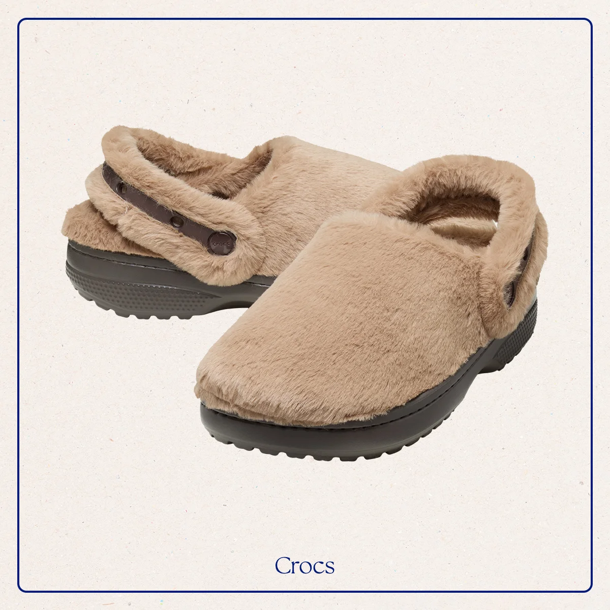 生活を穏やかに彩る、クロックスのふわふわなクロッグ