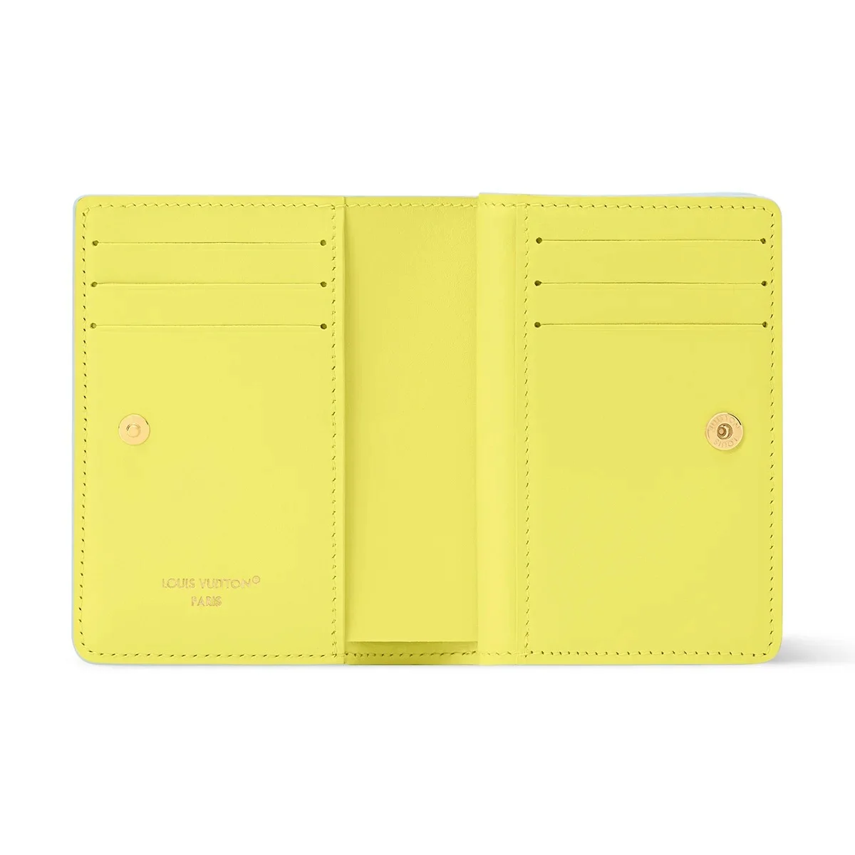 日本限定のルイ・ヴィトン「ポルトフォイユ・クレア」を開いたところ