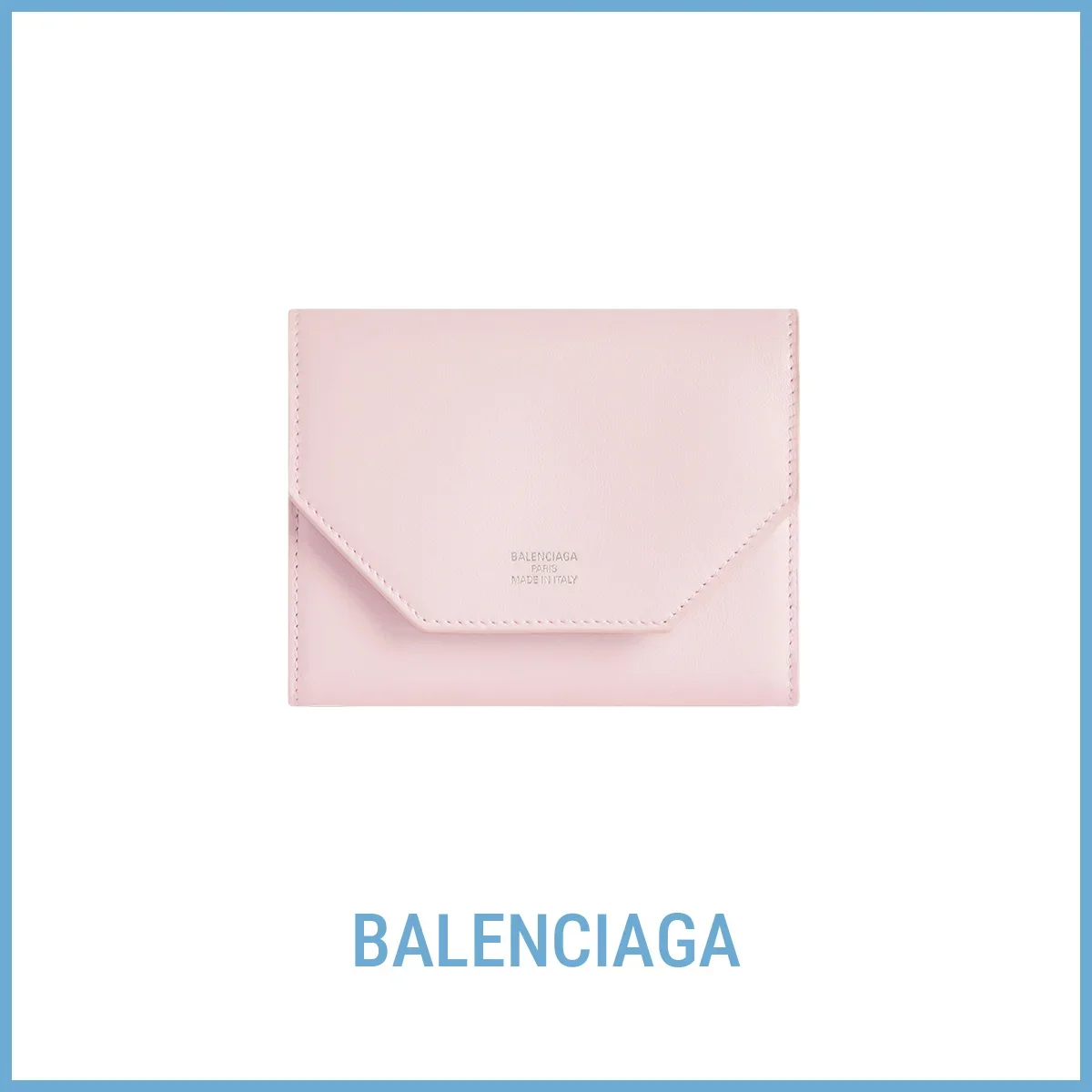 財布　バレンシアガ　Envelope バイフォールドウォレット〈H9×W11.5×D2cm〉￥66,000