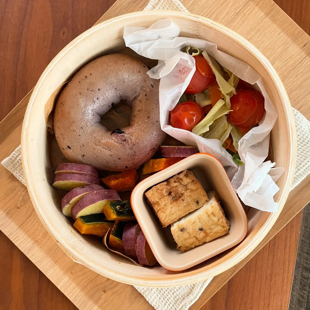 無印良品の竹材 蒸篭(せいろ)/本体 深型 大