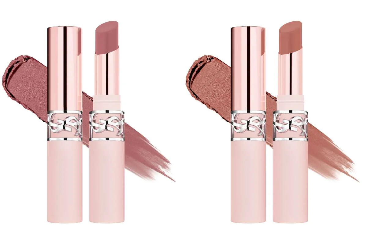 イヴ・サンローラン YSL ラブヌード リップスティック 左から／1、2 各￥5,500〈2026年4月3日発売／3月25日 公式オンライン ブティック・表参道フラッグ