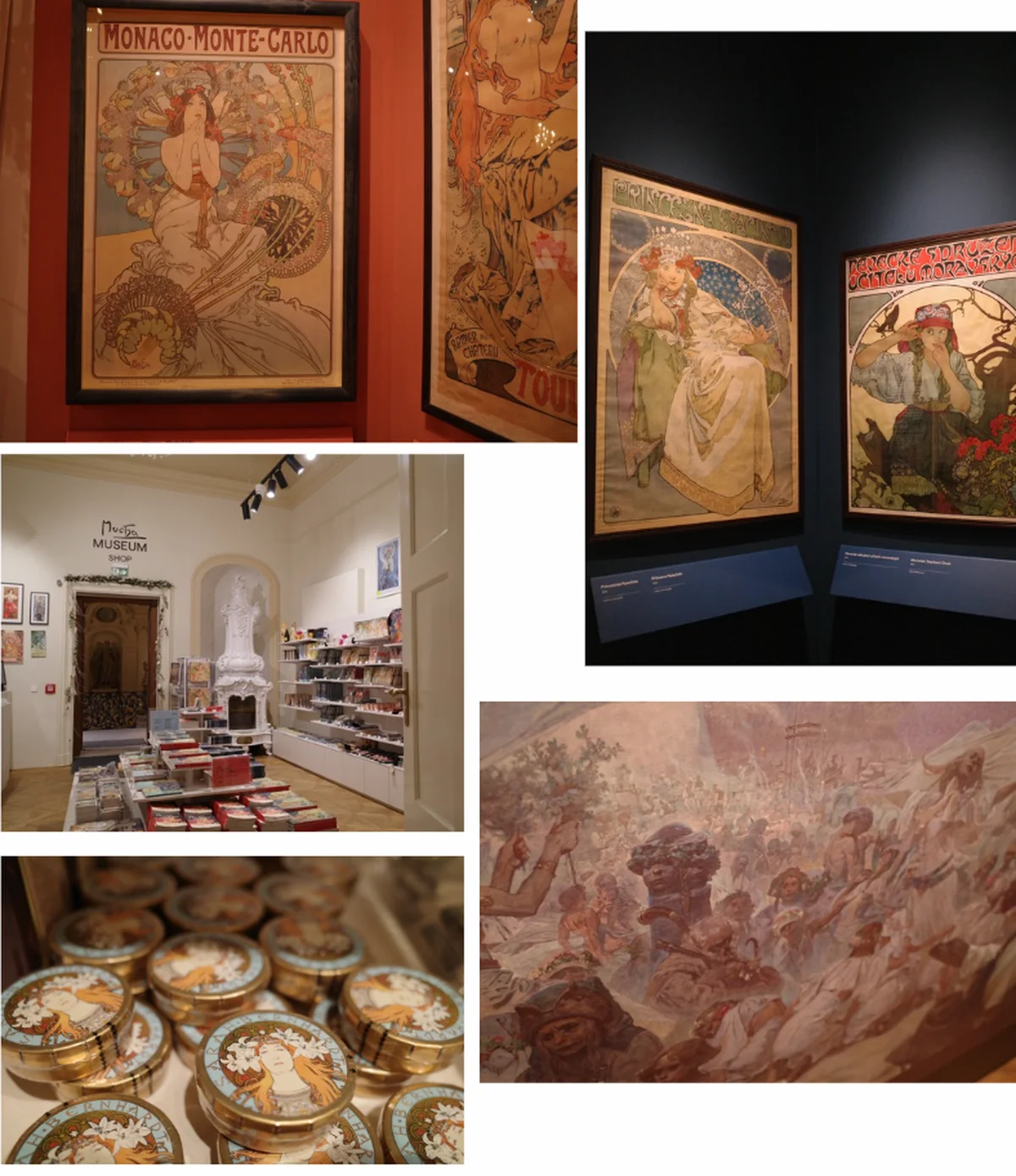 【チェコ／プラハ開運旅】ミュシャ美術館