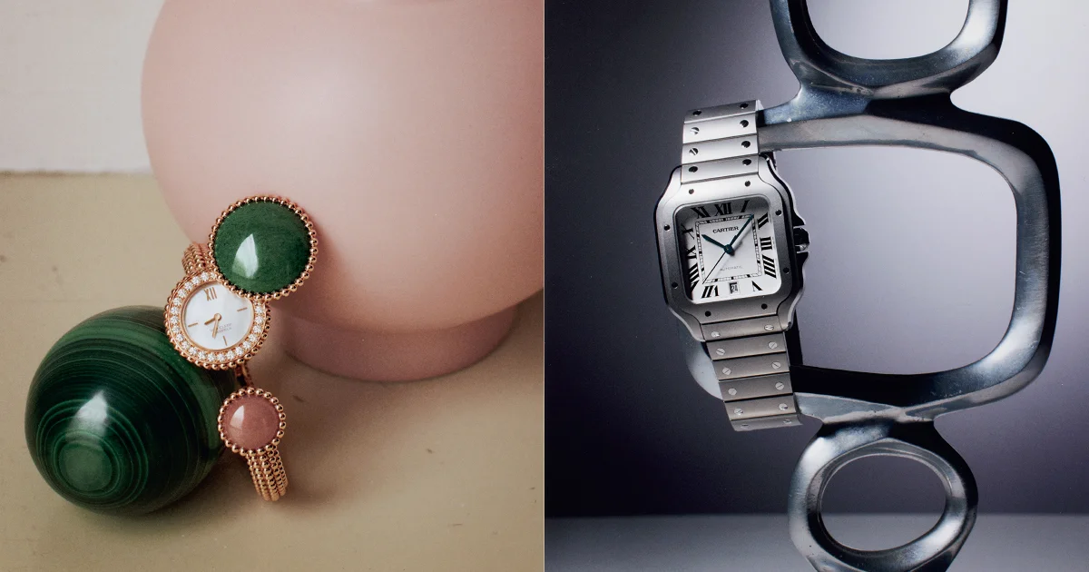 シカクか、マルか——ハイブランドの【腕時のタイトルイメージ