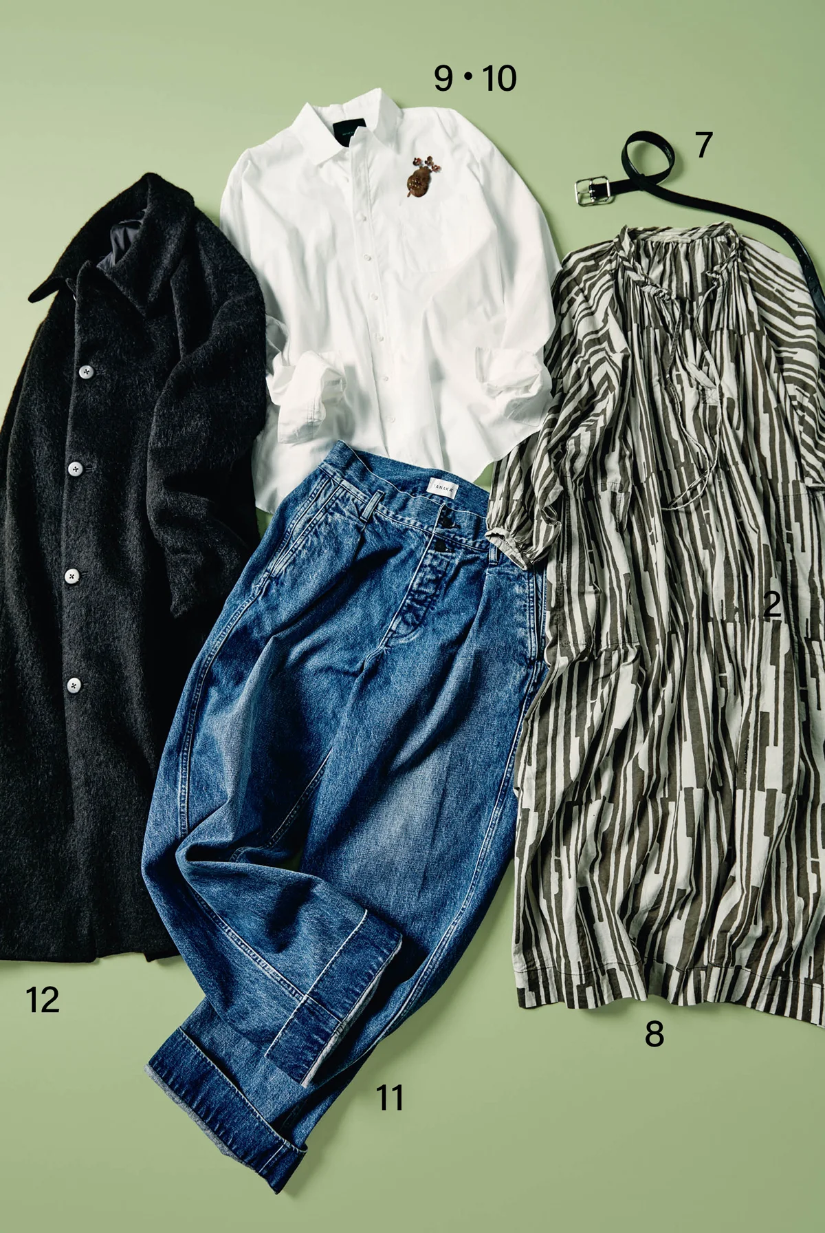 田畑アリサさんの「着こなしが決まる、ひとクセあるデザイン」