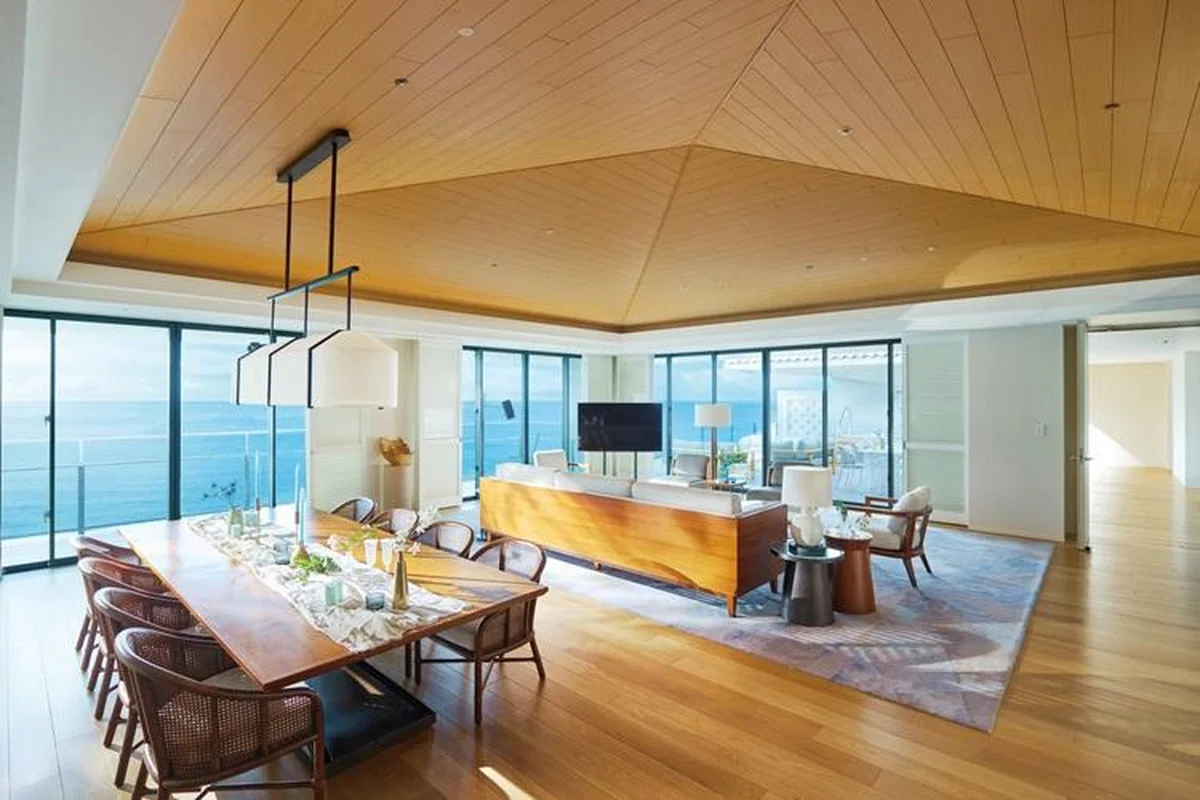 パノラマビューが望めるのも「ハレクラニスイート」の魅力のひとつ