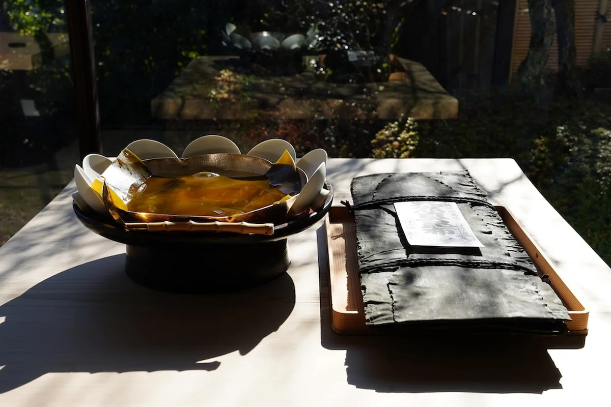 八雲茶寮の精進料理 スタートの出汁