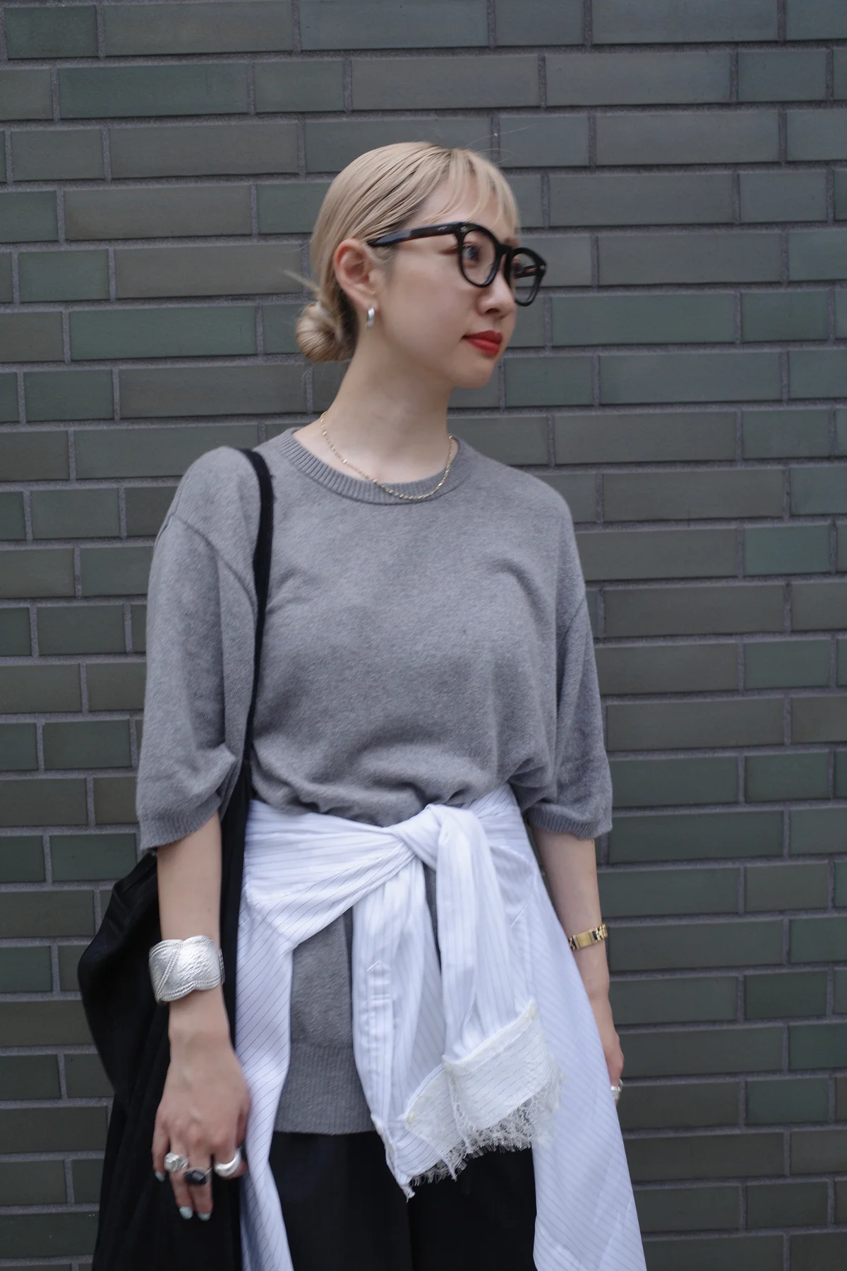セルフスナップ　通勤服　フォル　FOLL