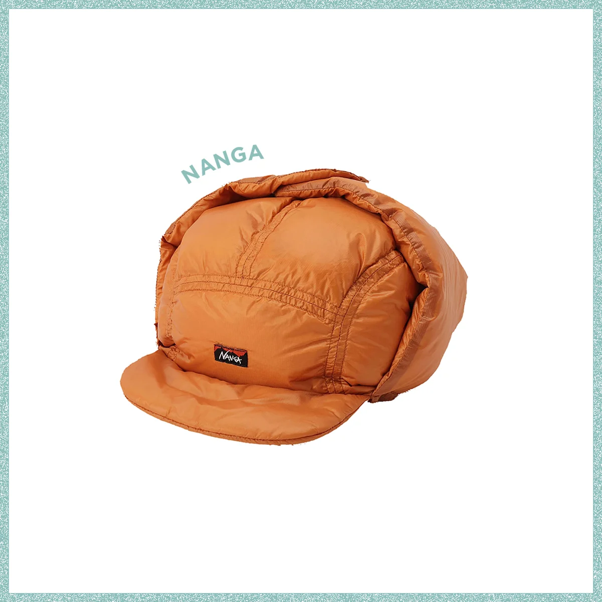 キャップ「マウンテンロッジ ダウンイヤーフラップキャップ」　ナンガ