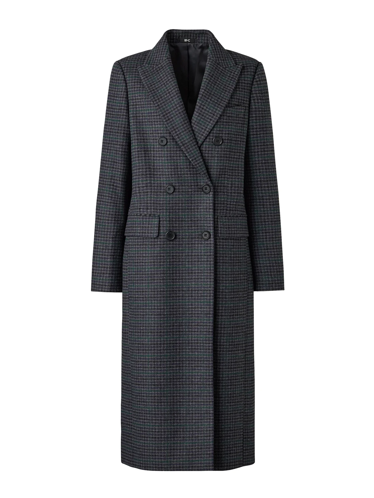 ダブルロングコート￥12,900
