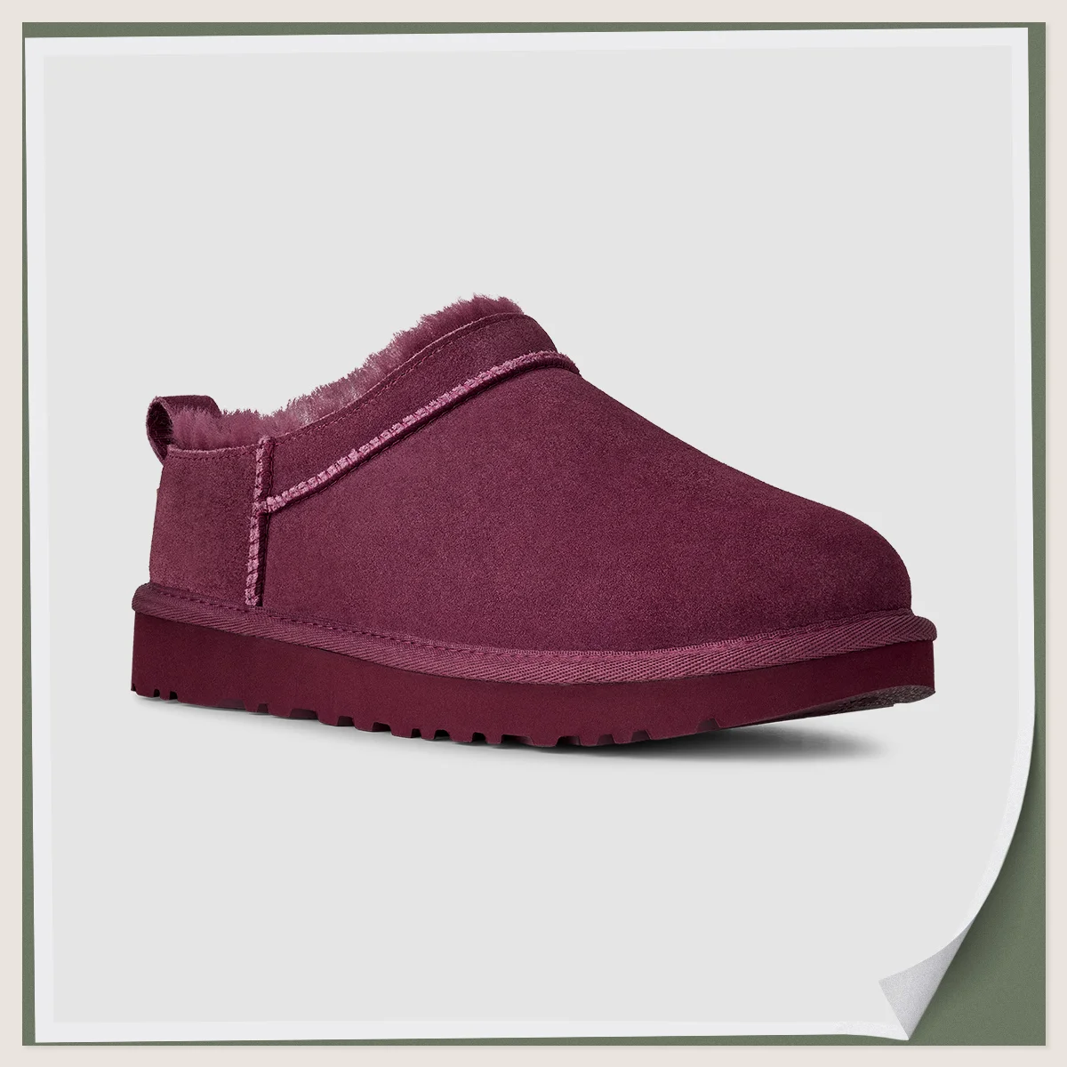 2025年冬ブーツ　UGG（アグ）のムートンブーツ　「クラシック マイクロ」〈ヒール約3.8cm〉¥24,200