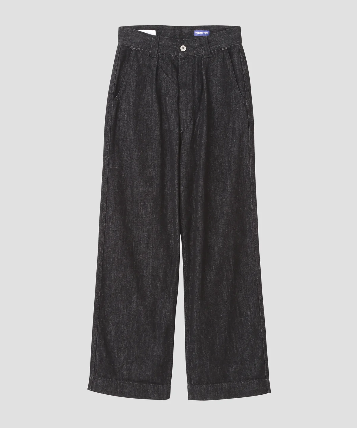 「CANTON OVERALLS FOR MHL.」の2026春夏コレクション、キャントン ライト デニム トラウザーズ〈ブラック〉