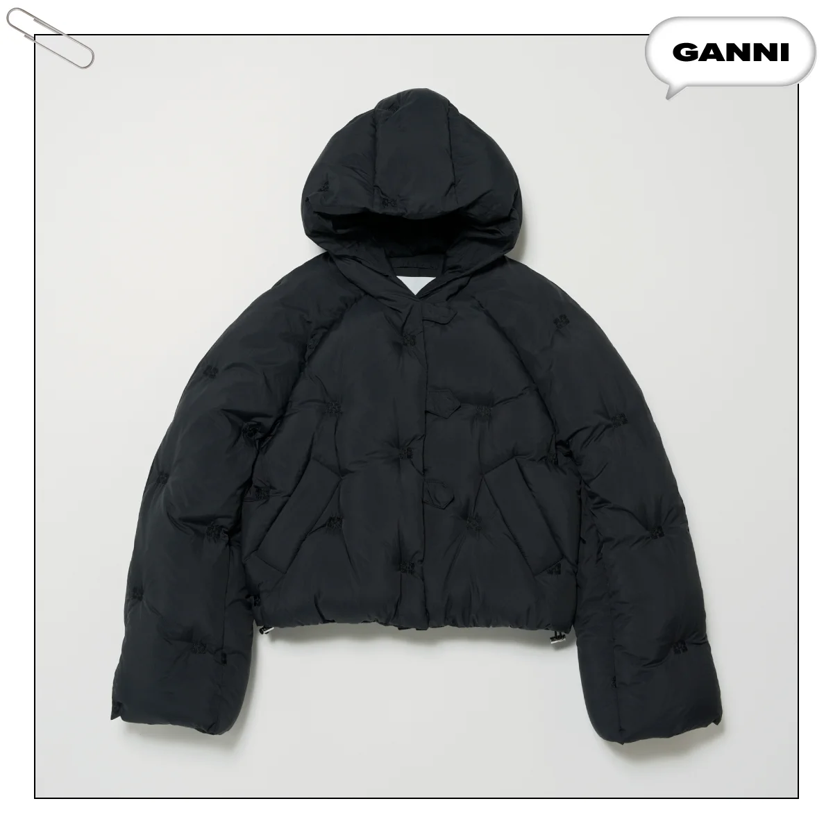 ガニー（GANNI）　2024年秋冬ダウンジャケット￥79,200