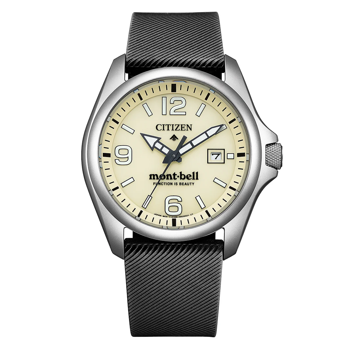  「シチズン プロマスター × mont-bell」コラボレーションモデル BN0247-10A〈スーパーチタニウム™、ケース径40.8mm〉¥71,500 ※650本限定