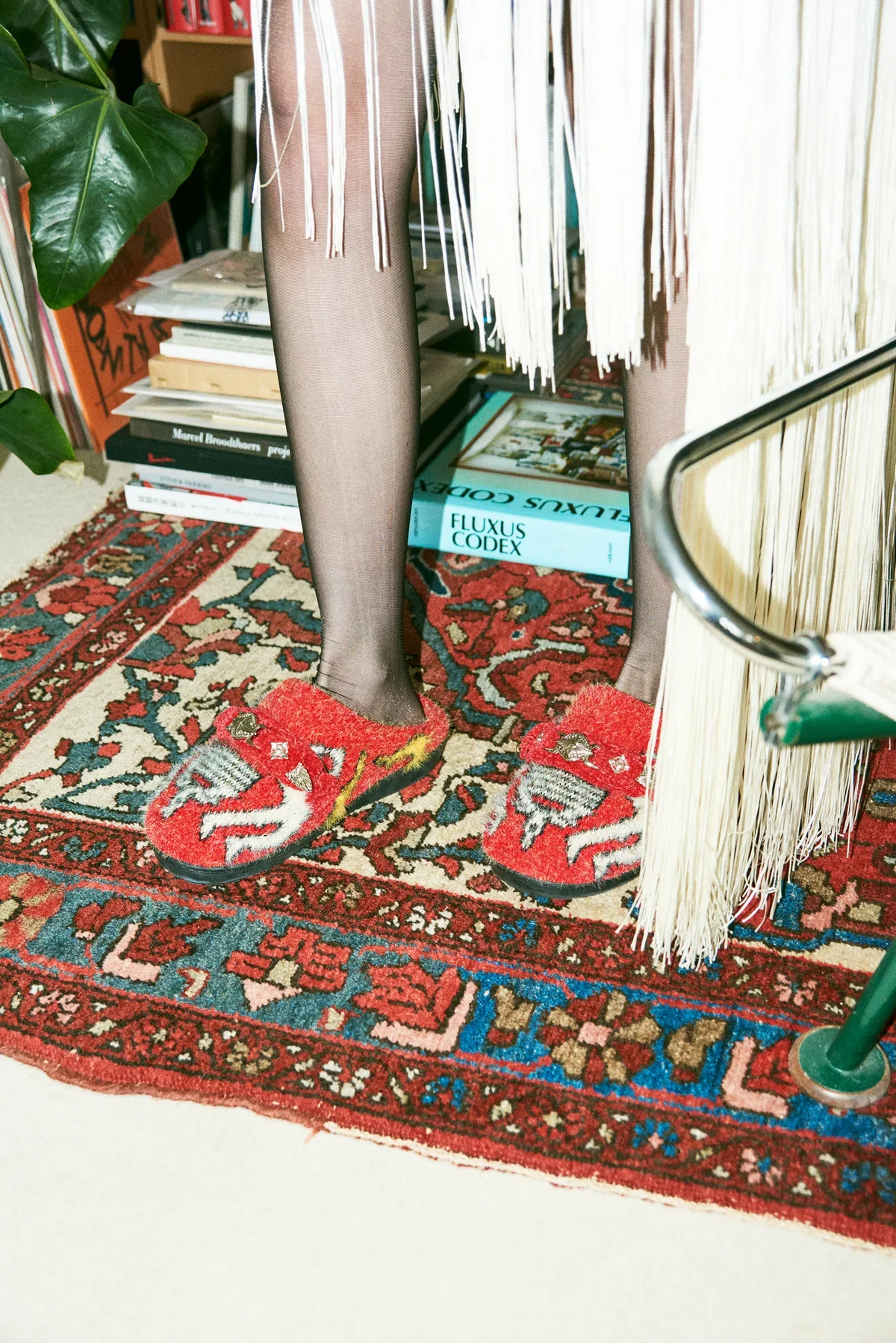 トーガ×スブ　コラボレーションシューズ　ニットサンダル